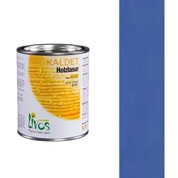 LIVOS Kaldet Holzlasur 270 Kornblume - 0,75 l Gebinde