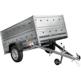 PKW-Anhänger 200x125 UNITRAILER GARDEN 201 KIPP mit Bordwandaufsatz
