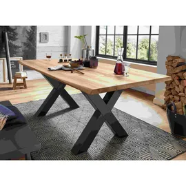 Musterring Esstisch 100 x 76 x 220 cm schwarz