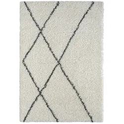 My Flair Teppich » My Shaggy Raute«, BxL: 160 x 230 cm, Polypropylen - beige