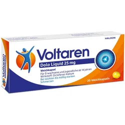 Voltaren Dolo Liquid 25 mg Weichkapseln 20 St