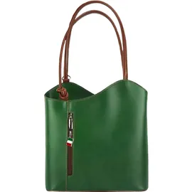FLORENCE Rucksack Grün/Braun