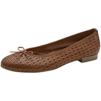 TAMARIS Damen, Ballerina Leder flach