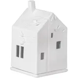 räder Teelichthalter Baumhaus Porzellan Weiß