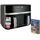 Russell Hobbs Heißluftfritteuse 2 Kammern 9L Rapid AirFryer [2 Fächer je 4,5l, sehr leiser Betrieb, 9 Programme] SatisFry Fritteuse (spülmaschinenfest, Match & Synchronisierungsfunktion) 27681-56