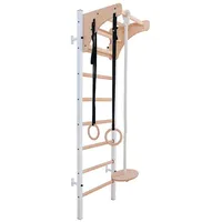 BenchK Sprossenwand Fitness-System ""211"", inkl. Turnzubehör, 211W + A204,