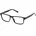 Brillen 001 shiny black 53/16/145 Herren