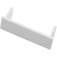 GARDINIA Endstück, 1-läufig Weiß