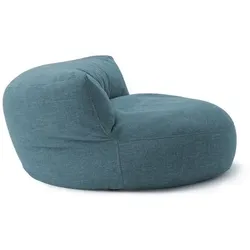Lumaland Sitzsack-Sofa Interior Line 320l - 90 x 50 cm - Aqua