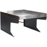 Proregal Mährobotergarage XL mit Pflanzkasten 47x70x100 cm Metall Edelstahl