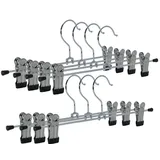 Variante Hosenbügel Rockbügel Metall mit Klammer (10, 40 cm)