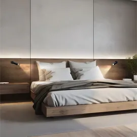 Spectrum LED MADARA SLIM GU10 MR11 Aufbauleuchte max. 4W Deckenleuchte 250V schwarz IP20 rund - Schwarz