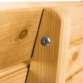 Wilk Gartenmöbel-Set Robusto 3-teilig Honigbraun FSC