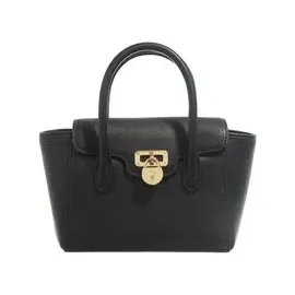 Ralph Lauren Tanner Small Umhängetasche Leder Black