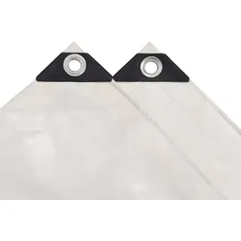 vidaXL Abdeckplane 2 x 3 m Weiß