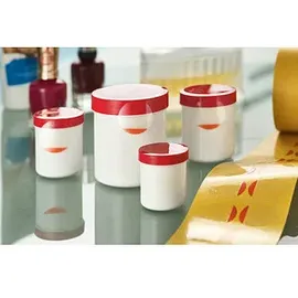 Veloflex Folien-Verschlussetiketten 25,0 x 25,0 mm transparent 1.000 St.