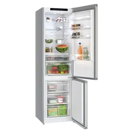 Bosch Serie 4 KGN392I1F Kühl-Gefrierkombination (363 l, 2030 mm hoch, Edelstahl)