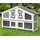 nanook shop Kleintierstall Momo XXL 164 x 48 x 110 cm grau