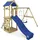 Wickey Spielturm FreeFlyer blau