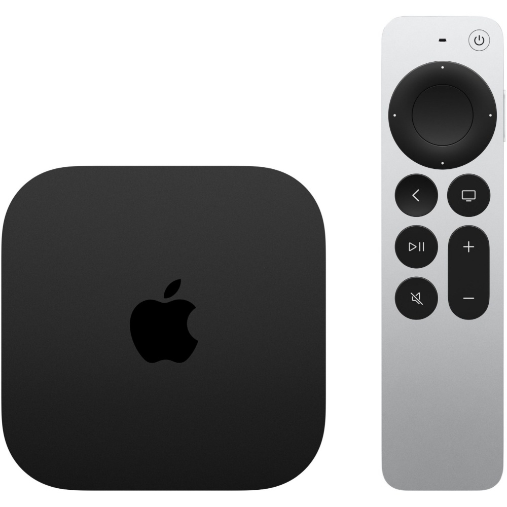 Apple TV 4K 2022 3. Generation WiFi 64 GB - Multimediaplayer - schwarz