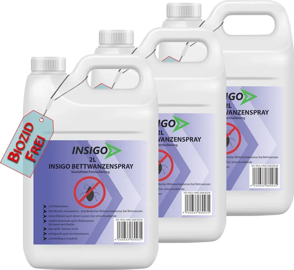 Insigo Bettwanzenspray Spray 6 l