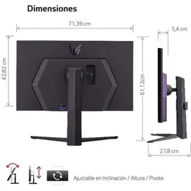 LG UltraGear 32GR93U-B 32" grau