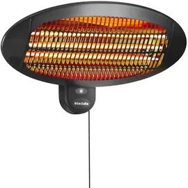 Tectake tectake® Infrarotheizstrahler, 3 Leistungsstufen, 650, 1300 und 2000 W, höhenverstellbar - 213 cm