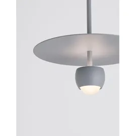 Nova Luce Edem 1-flg. Ø 30 cm blau/grau