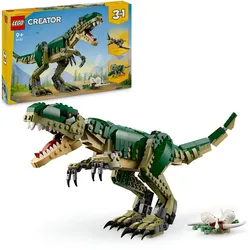 LEGO Creator T.Rex, 3-in-1-Dino, Triceratops und Pterodaktylus 31151
