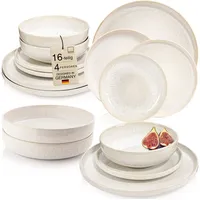 sänger Korfu Tafelservice 16-tlg. creme/sandig