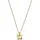 ZEEme Kette mit Anhänger Gold 333 Schmeterling-Motiv gelb