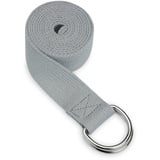 Gaiam Yoga Strap Storm Grey 6ft - grau