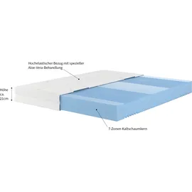 MALIE 7-Zonen Spezialkaltschaum XXL 90 x 200 cm H2