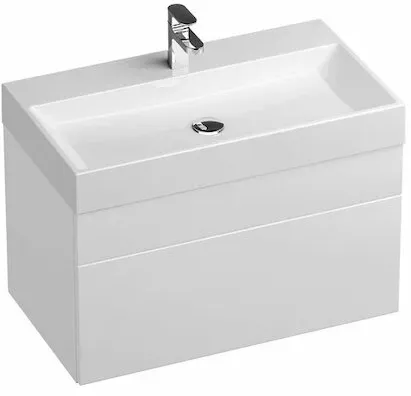 Ravak Badezimmerschrank unter Waschbecken Natural 80x45 cm weiß X000001052