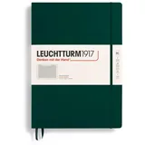 Leuchtturm1917 Notizbuch Master Hardcover, 235 Seiten, Forest Green, kariert