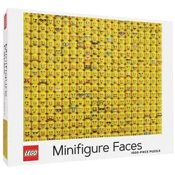 LEGO Minifigure Faces 1000-Piece Puzzle