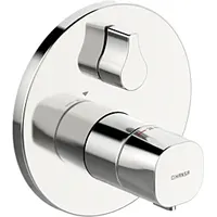 Hansa Hansaliving 81139552 Hansabluebox, runde Rosette, chrom