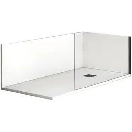MIRLO Duschrückwand Weiß