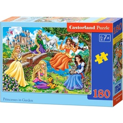 Castorland Princesses in Garden, Puzzle 180 Teile