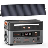 Powermax 3600PE 2016Wh Tragbare Powerstation mit 500W Solarpanel