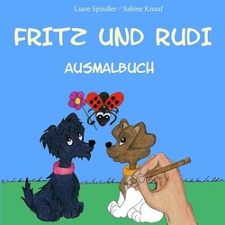 Fritz und Rudi Ausmalbuch