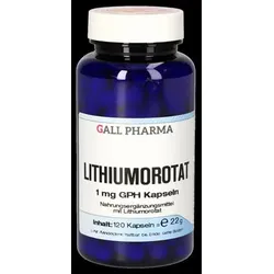 LITHIUMOROTAT 1MG GPH KAP
