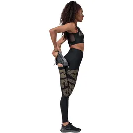 Nebbia Gold Print 827 Leggings - Black - XS