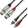 Adam Hall Cables Kabel 2xrca Stecker Zu 2xxlr Buchse 6m Adam K3 K3tfc0600