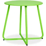 Homestyle4u Beistelltisch Ø 44,5 x 44,5 cm Grün