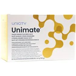 Unicity Unimate Lemon Ginger 30 Beutel