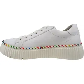 Gabor Plateau Schnürschuhe in Weiß 40 EU - Gr.: