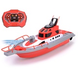 DICKIE Toys RC-Boot, Feuerwehrboot rot