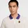 Nike Court Heritage Tennis Poloshirt Herren 110 - pale ivory/lt crimson