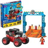 MEGA BLOKS MEGA Hot Wheels Monster Trucks Bone Shaker Crash Set - Multicolor - One Size